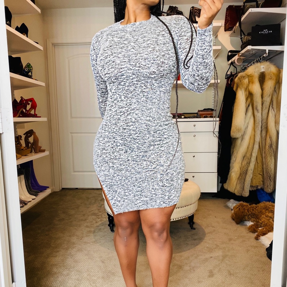 Cold weather sweater dress